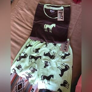 Pajama set shorts medium